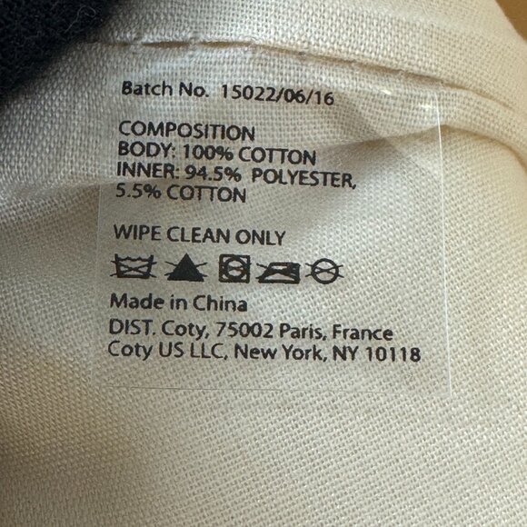 CHLOE PARFUMS CANVAS DRAWSTRING EMPTY BAG - Picture 10 of 10